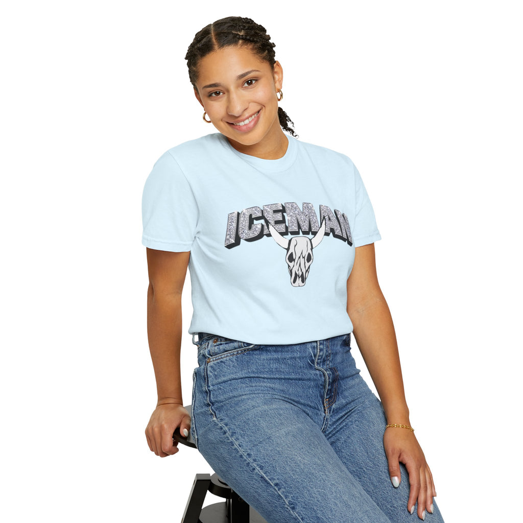 Iceman Graphic Skull Logo Vintage Rock Tee