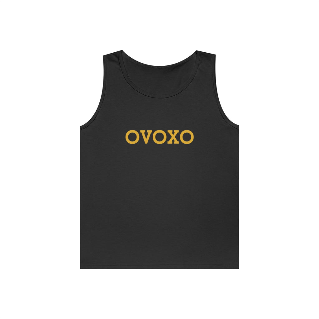 OVOXO Gold Logo Tank Top