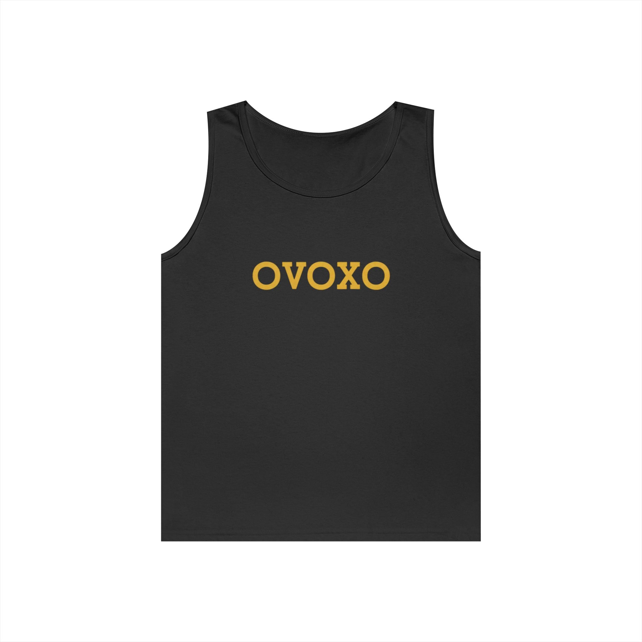 OVOXO Gold Logo Tank Top
