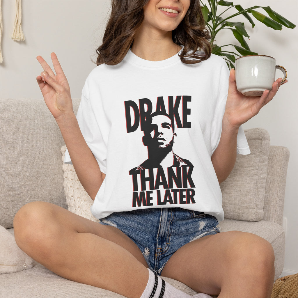 Drake Thank Me Later Album Portrait Graphic T-Shirt