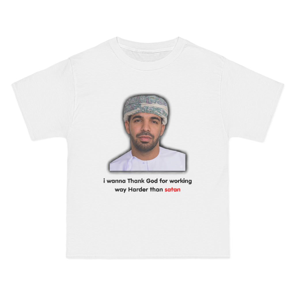Drake Funny Lyric Tee "I Want Thank God"