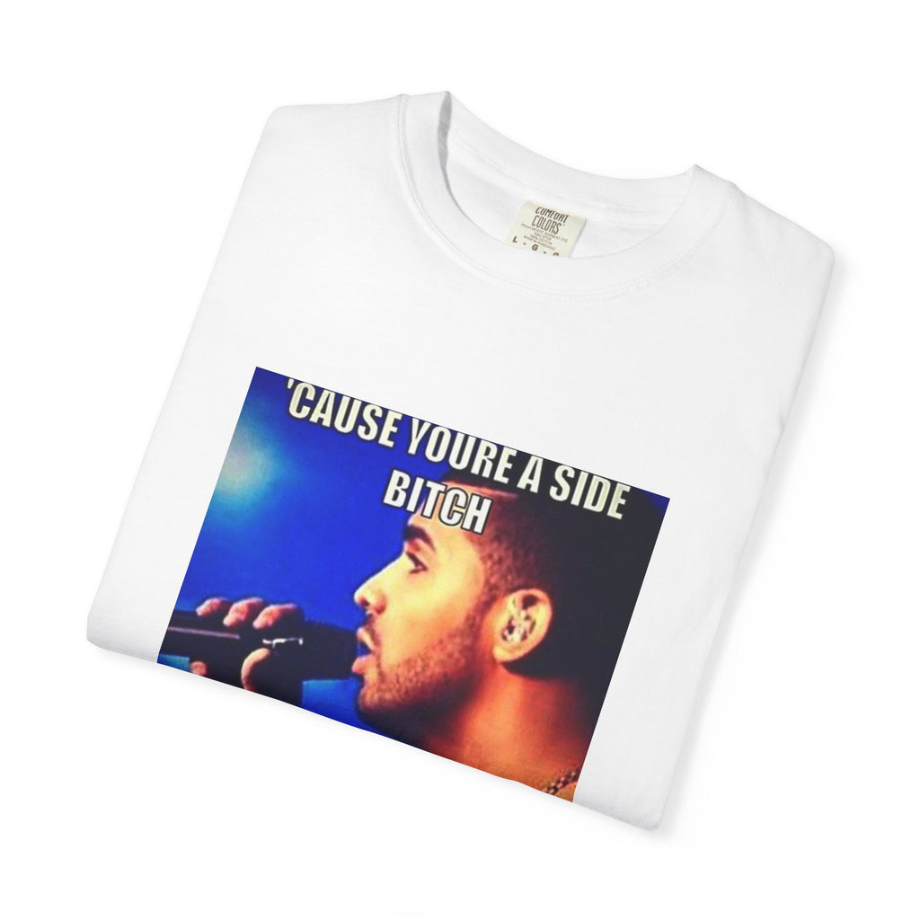 Drake Funny Lyric "Cause You're a Side Bitch and You Know It" Graphic T-Shirt