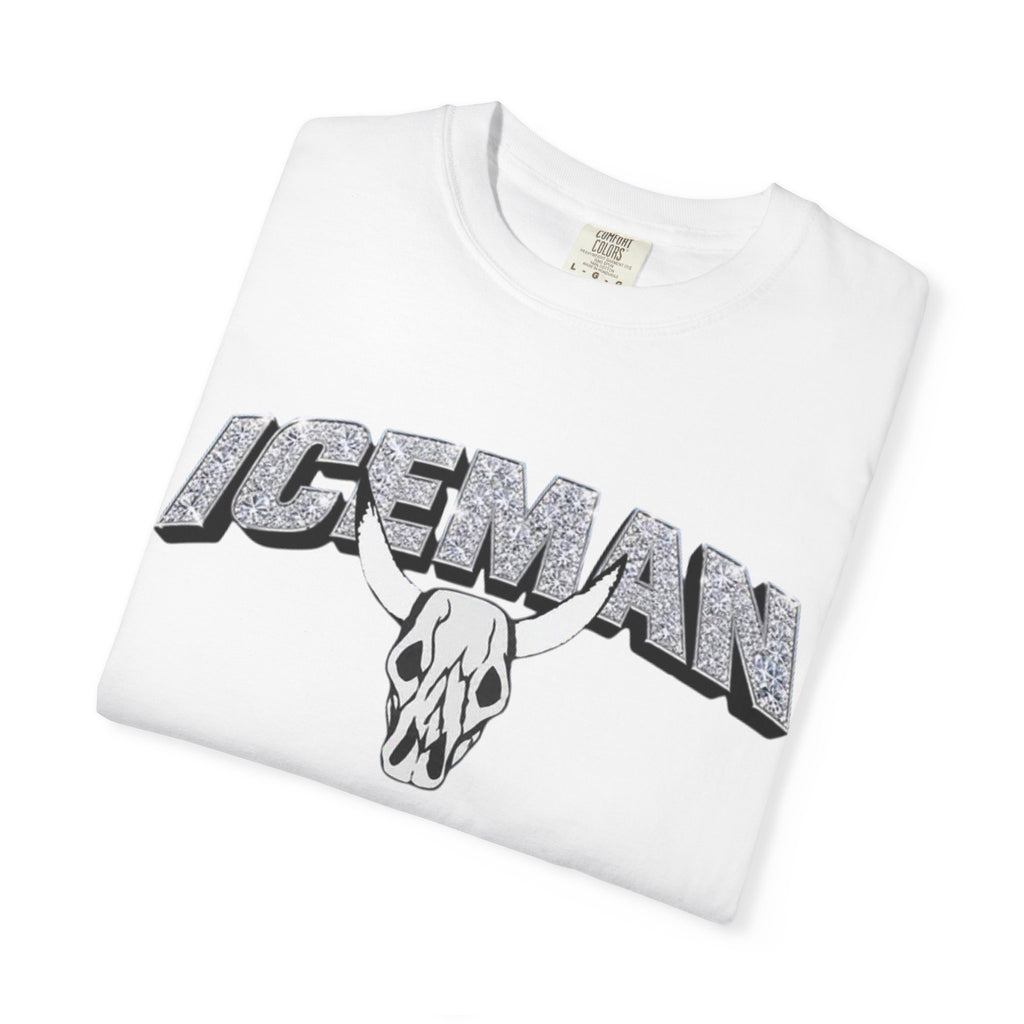 Iceman Graphic Skull Logo Vintage Rock Tee