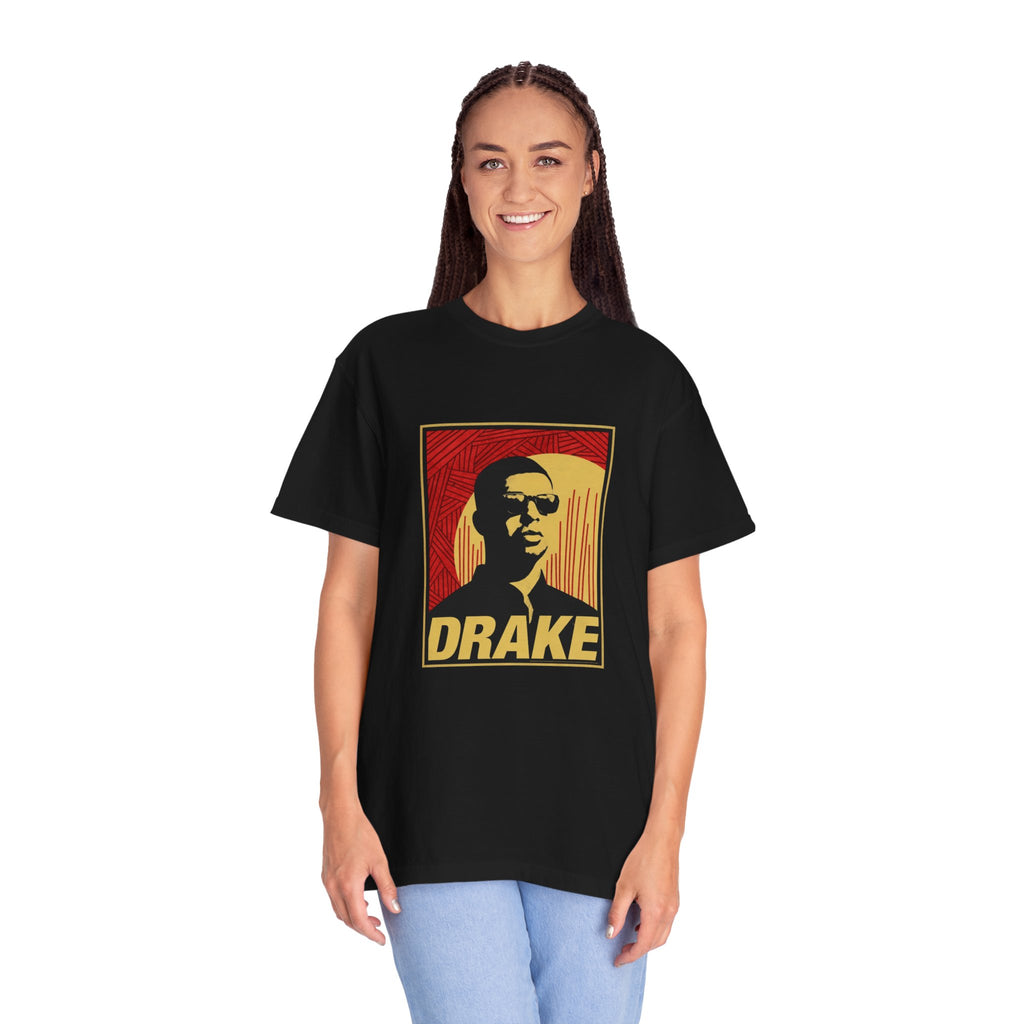 Retro Portrait 'DRAKE' Music Fan Tee