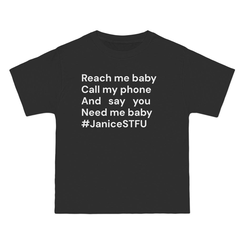 Drake Lyric Tee #JaniceSTFU
