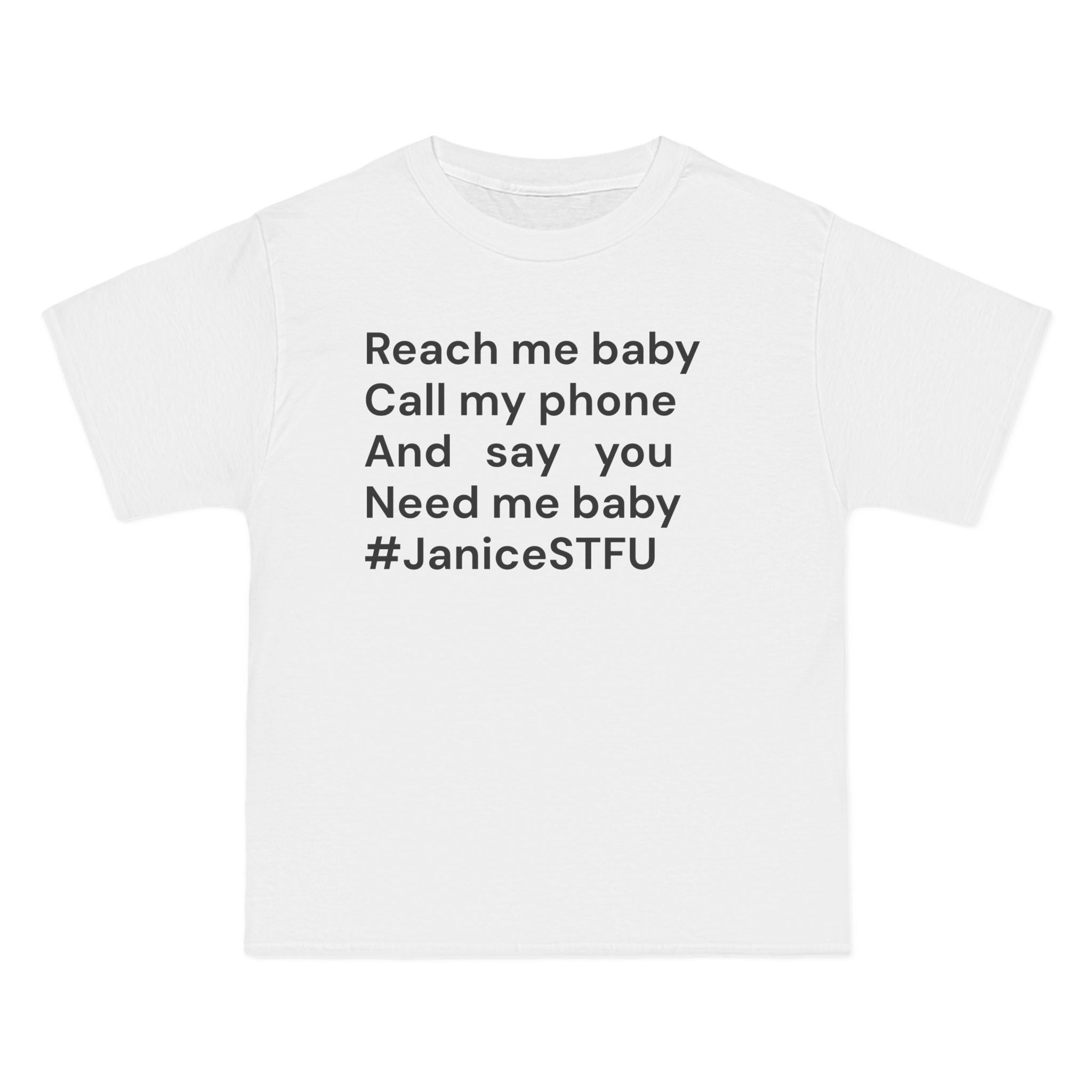 Drake Lyric Tee #JaniceSTFU