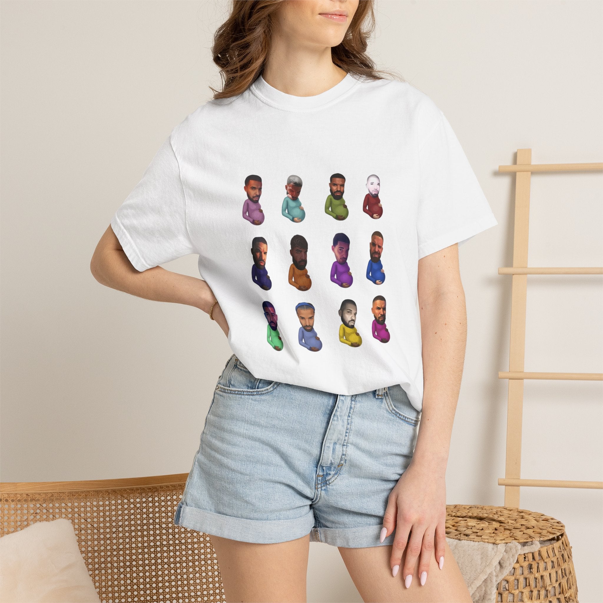 Drake CLB Funny Faces Album Tee