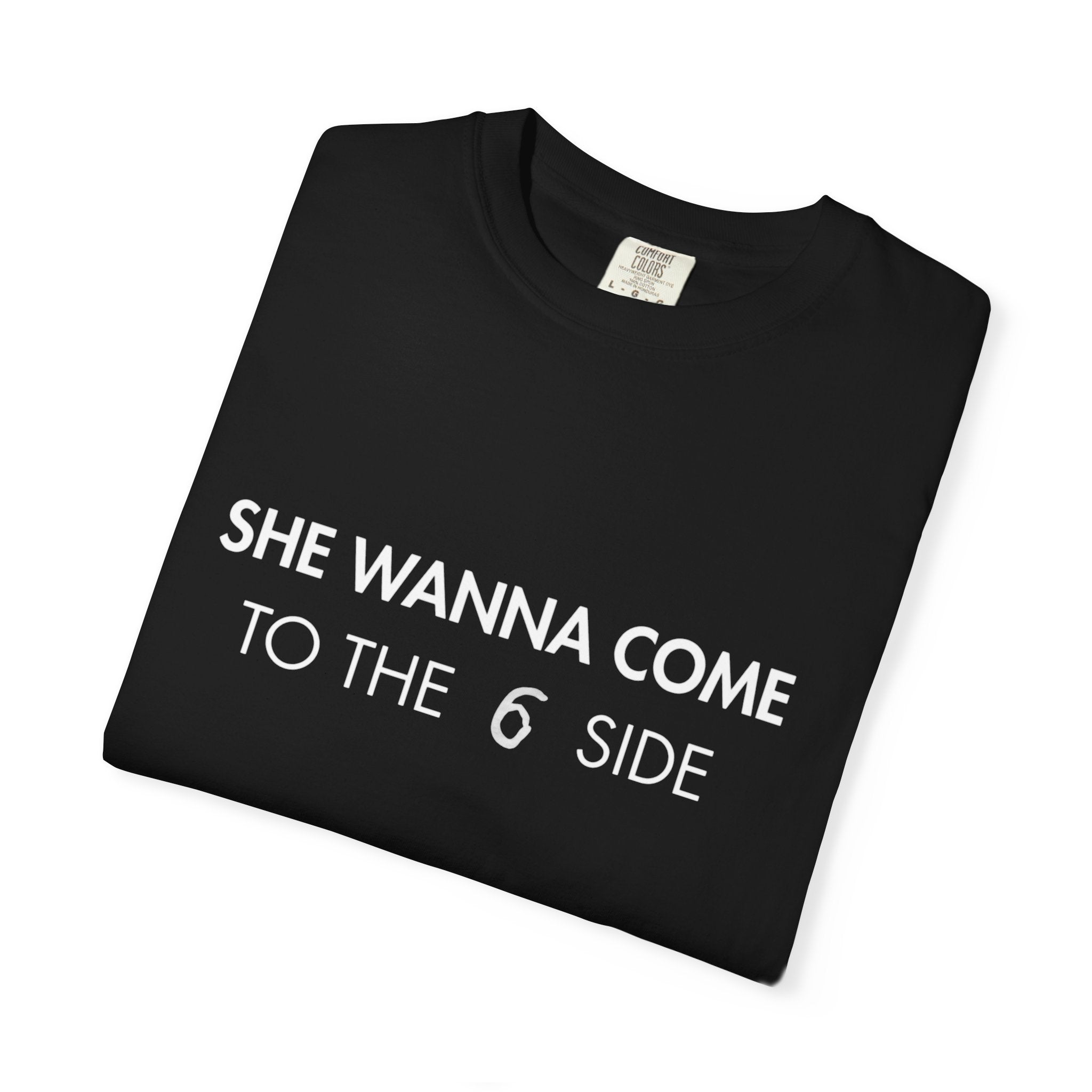 She Wanna Come to the 6 Side T-Shirt