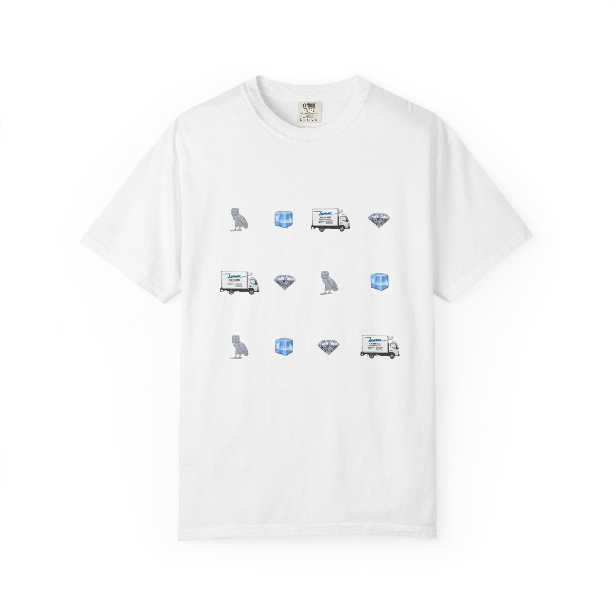 Iceman Truck, Diamond & owl Tee