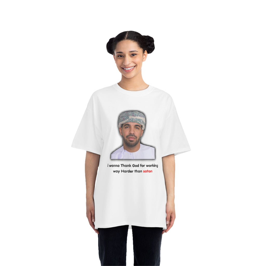 Drake Funny Lyric Tee "I Want Thank God"