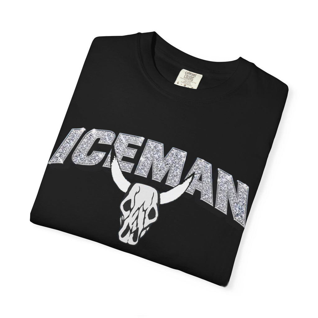 Iceman Graphic Skull Logo Vintage Rock Tee