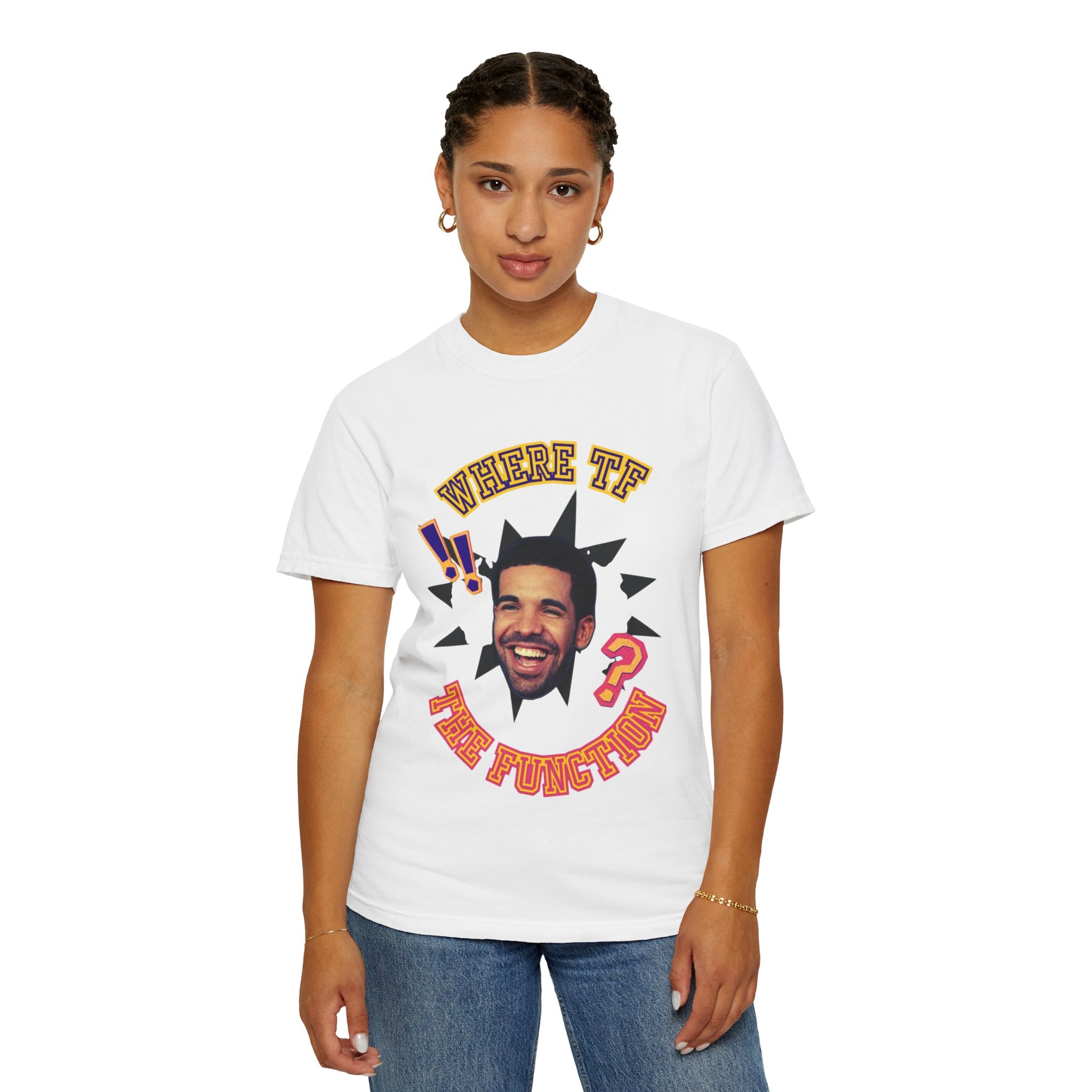 Drake WHERE TF THE FUNCTION Tee