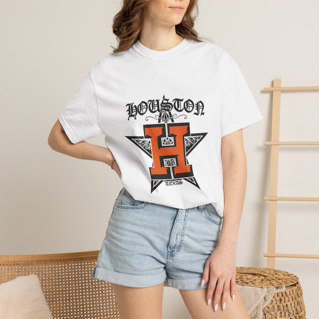 Houston Star Graphic Vintage Tee