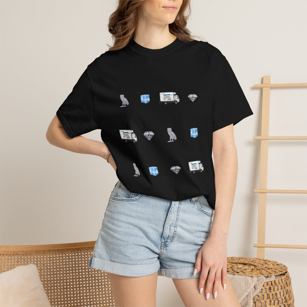 Iceman Truck, Diamond & owl Tee