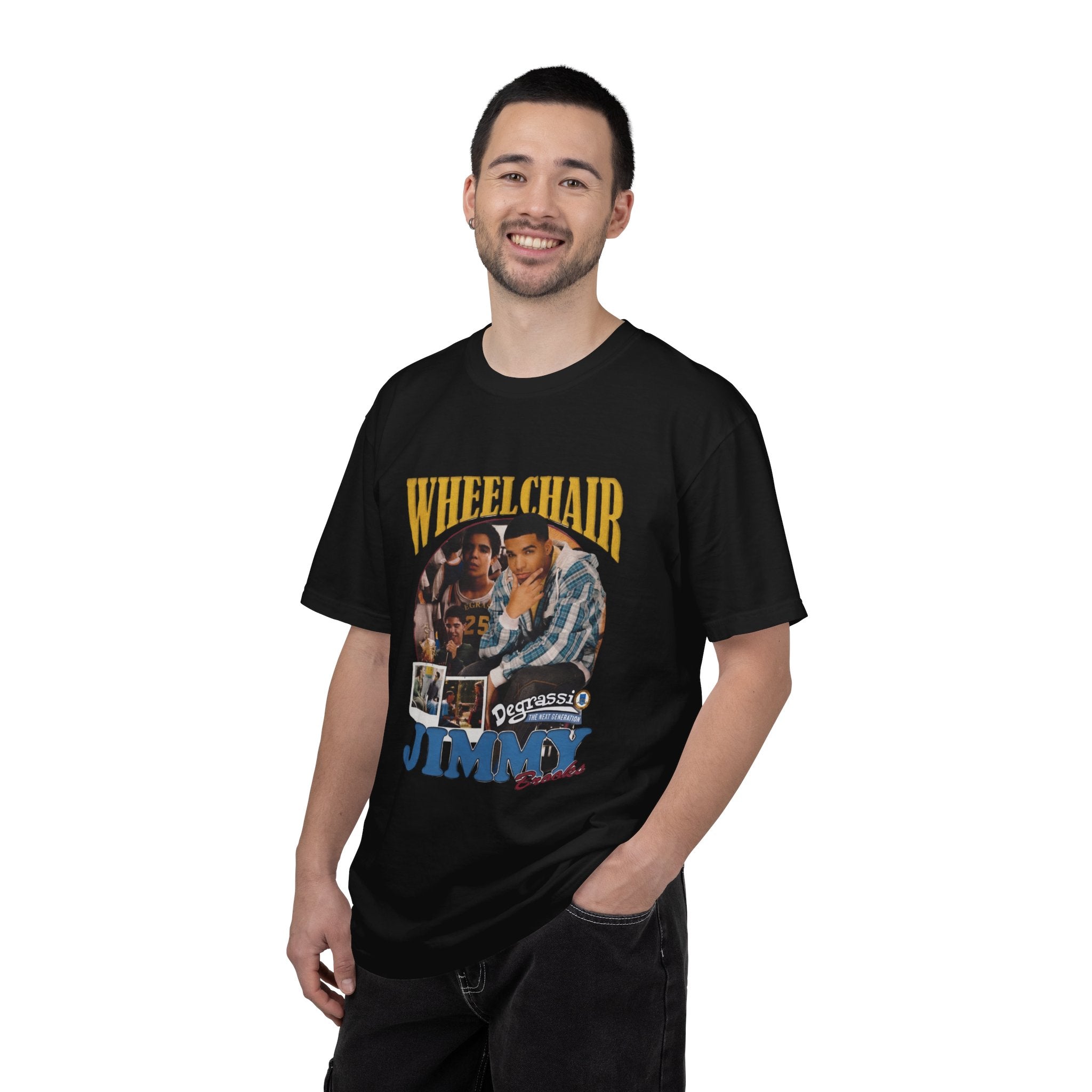 Wheelchair Jimmy From Degrassi Vintage Band T-Shirt Retro Tee