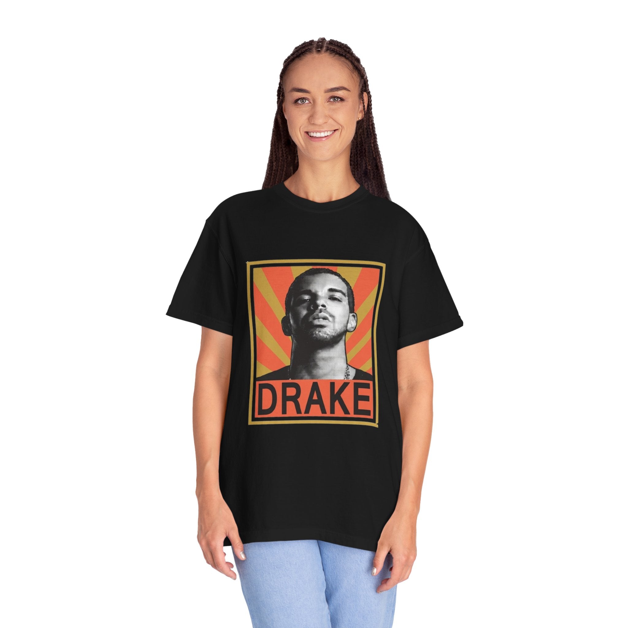 Retro Poster Portrait "DRAKE" Tee