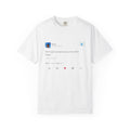Tweet Screenshot T-Shirt “Don’t just stand there by the same flame” Social Media Graphic Tee