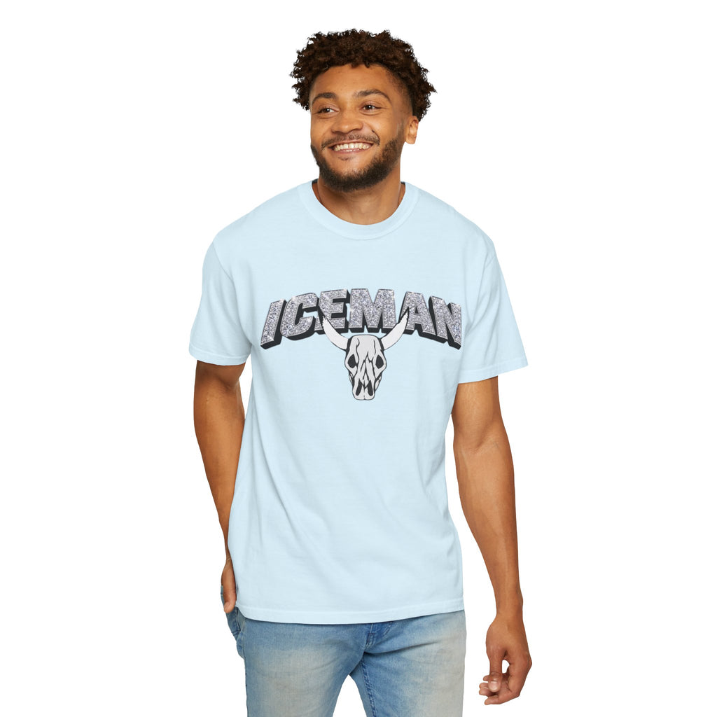 Iceman Graphic Skull Logo Vintage Rock Tee