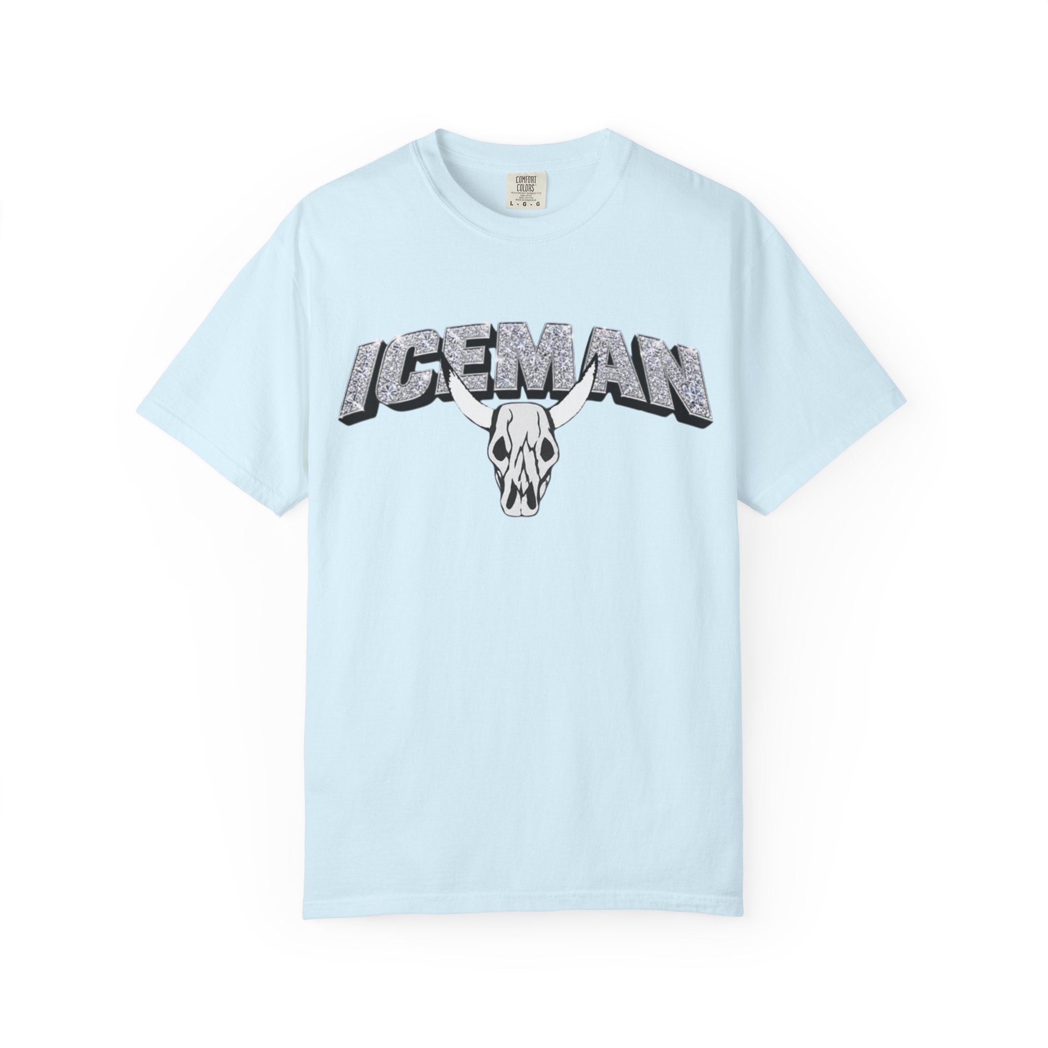 Iceman Graphic Skull Logo Vintage Rock Tee