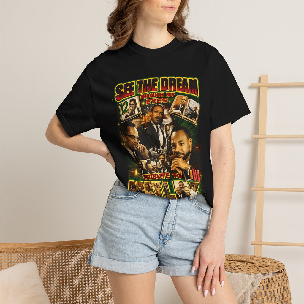 See the Dream Tribute MLK Civil Rights Commemorative Tee