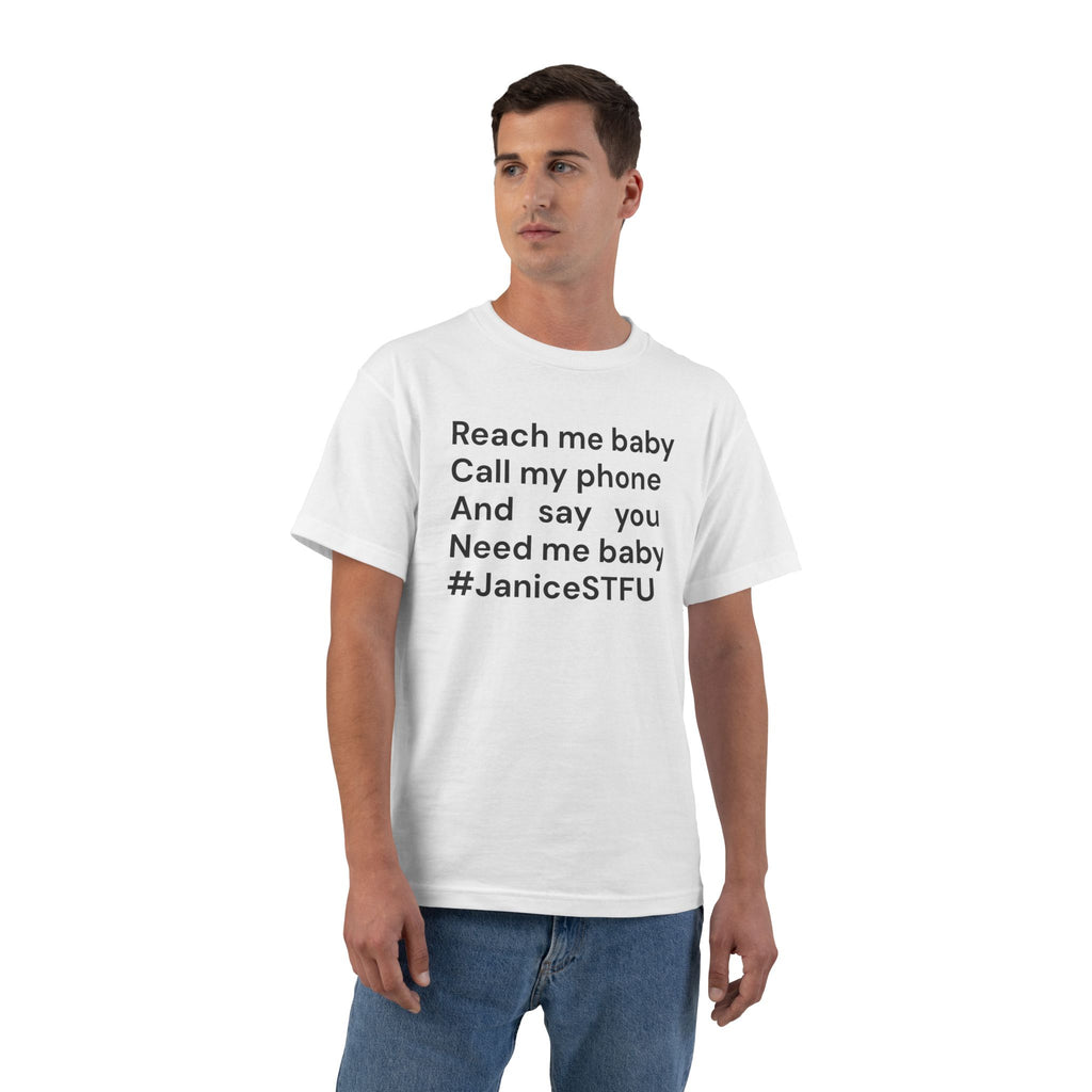 Drake Lyric Tee #JaniceSTFU