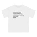 Drake WHITE BONE Lyrics Tee