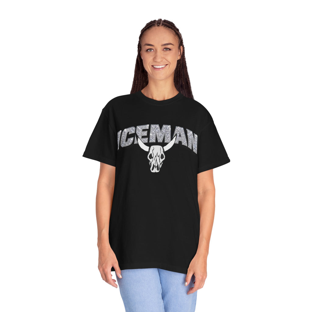 Iceman Graphic Skull Logo Vintage Rock Tee
