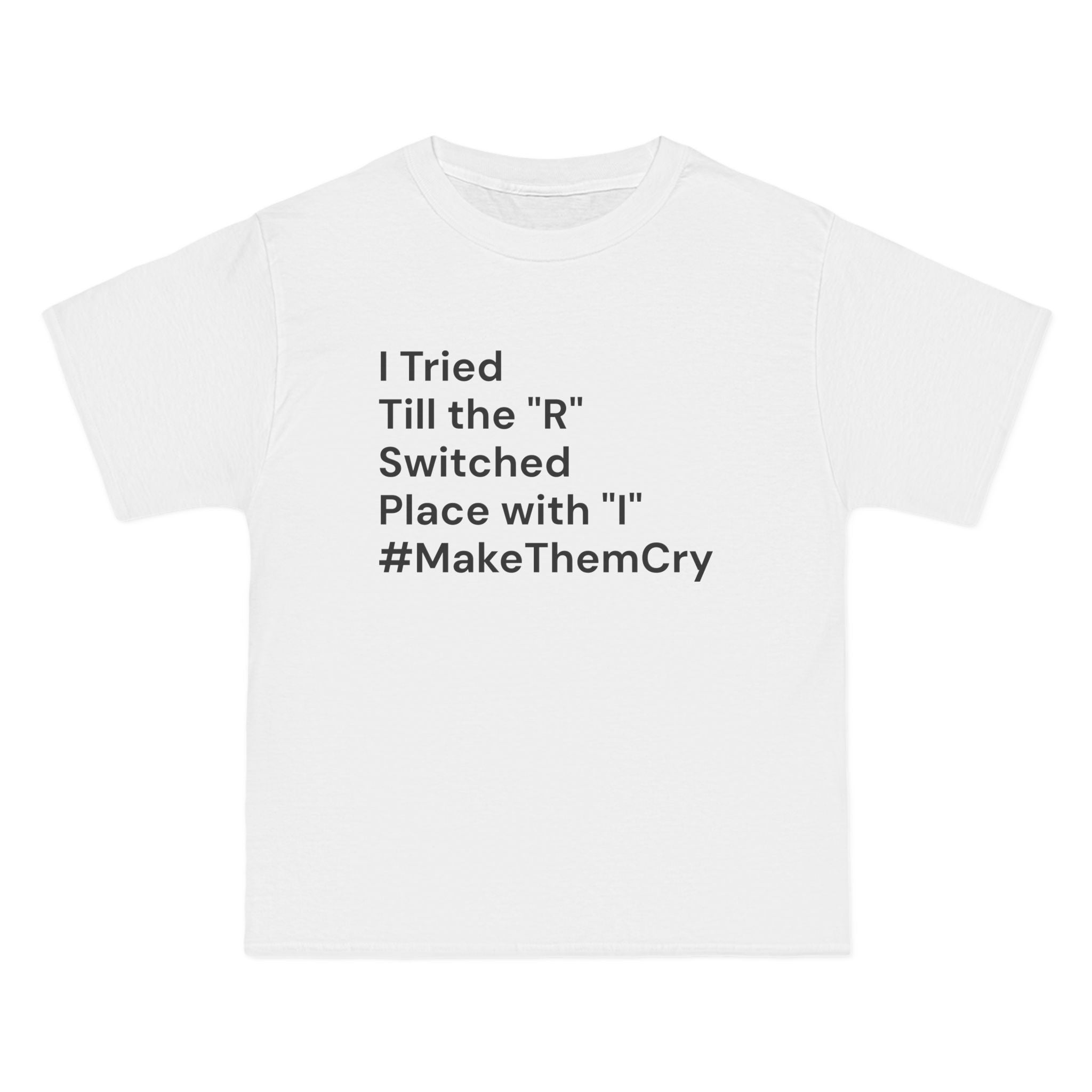 Drake Make Them Cry Lyric Tee
