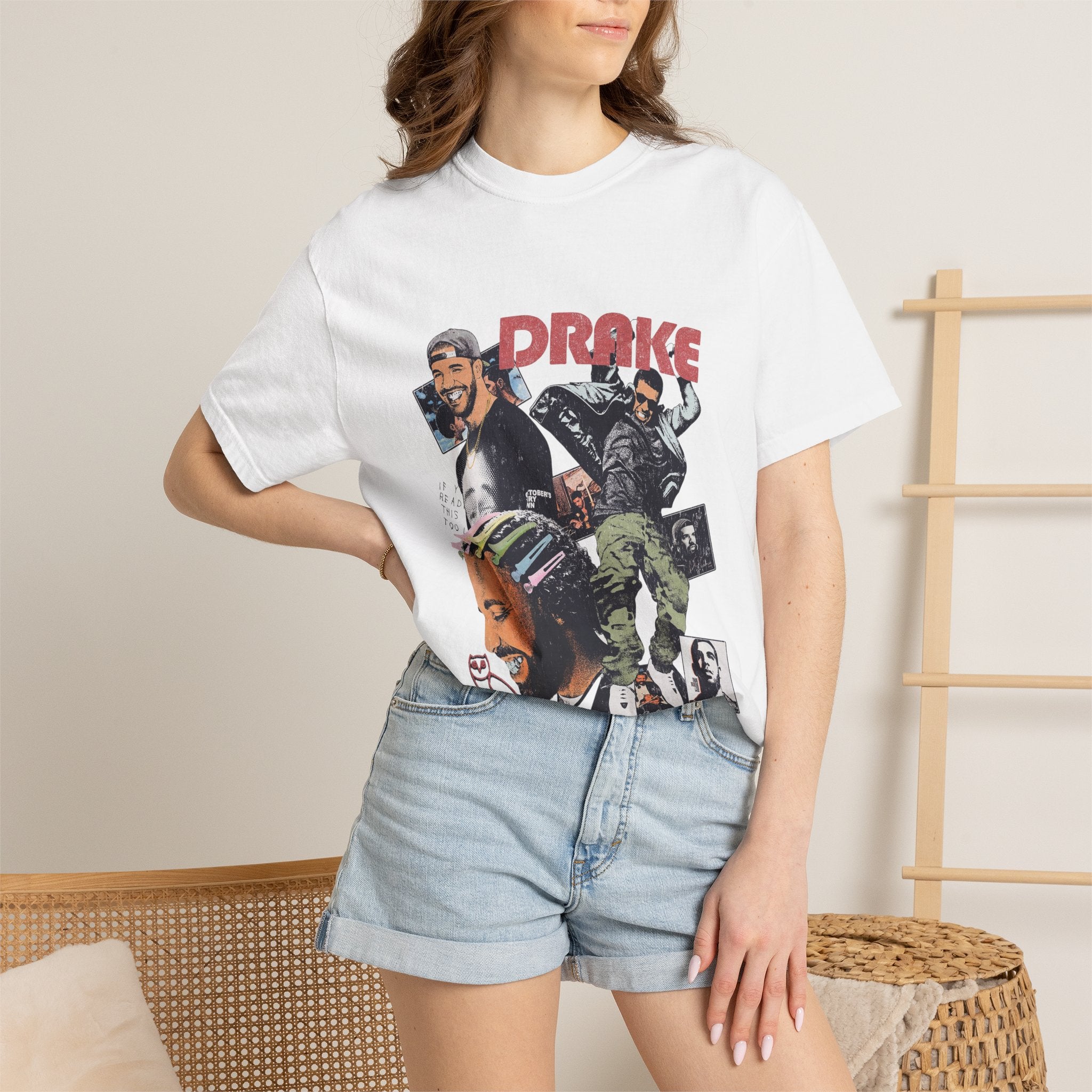Drake Collage Graphic T-Shirt
