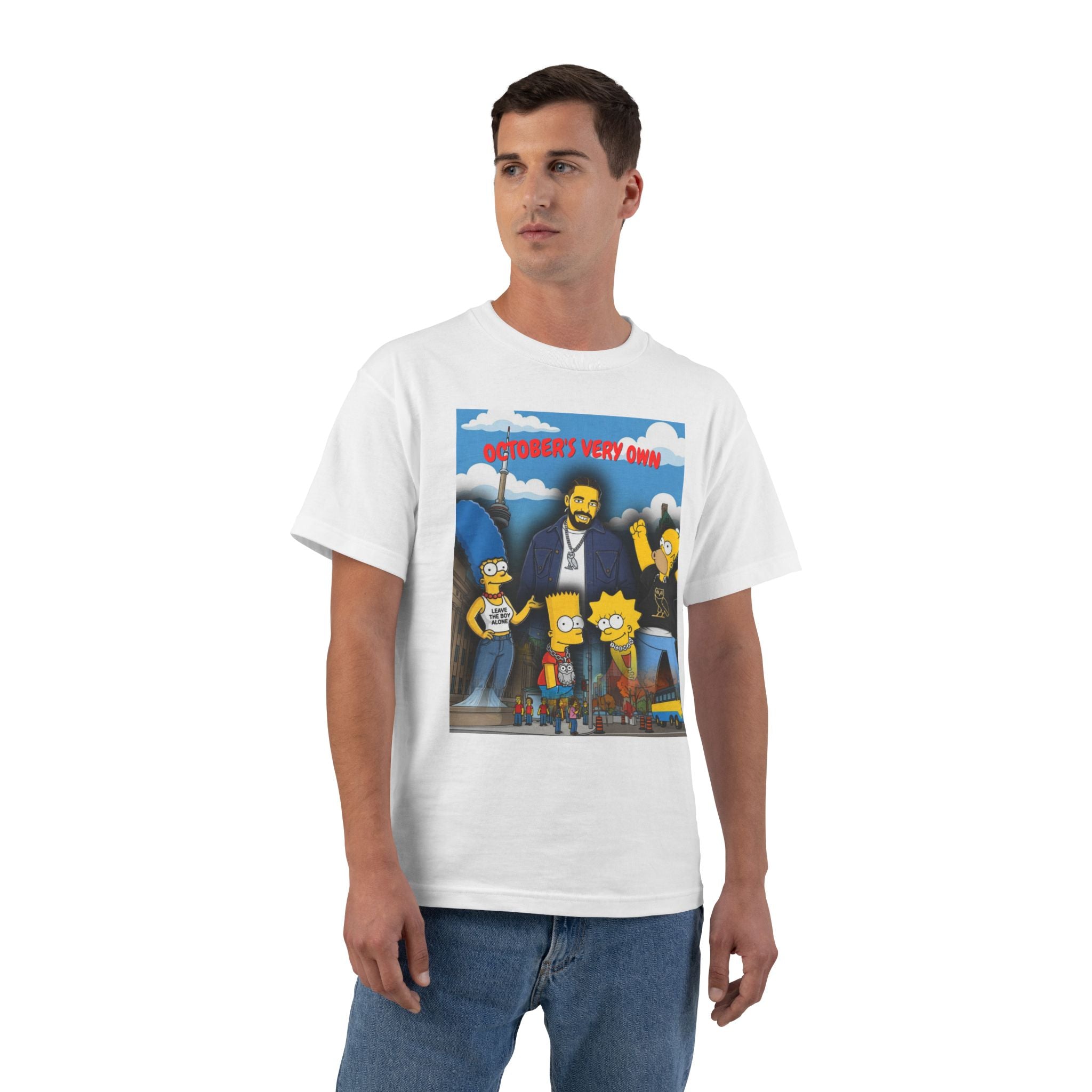Drake Simpsons Family OVO Tee