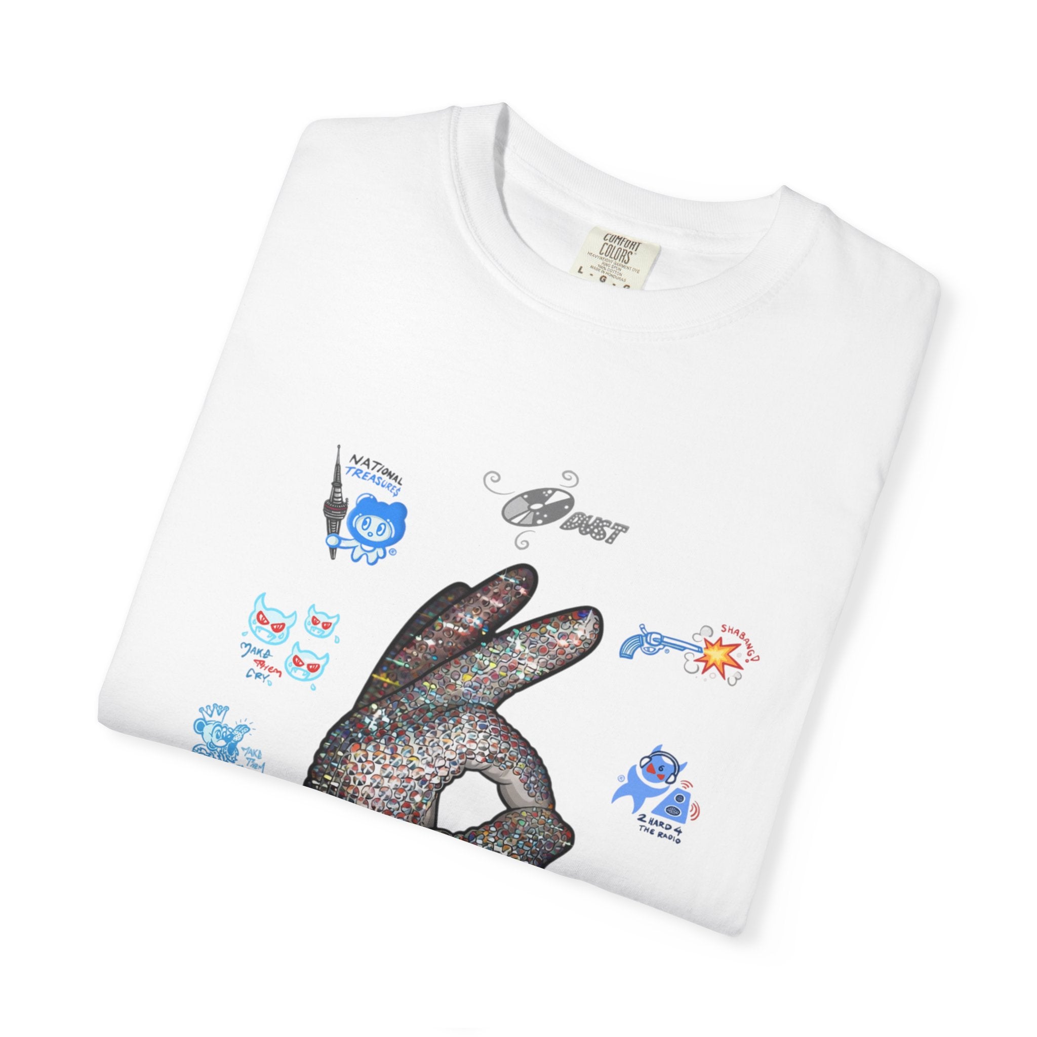 ICEMAN Songs Stickers Tee
