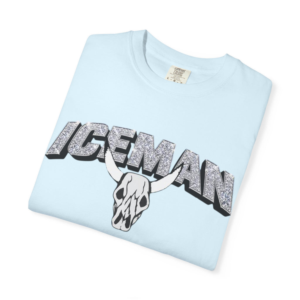 Iceman Graphic Skull Logo Vintage Rock Tee