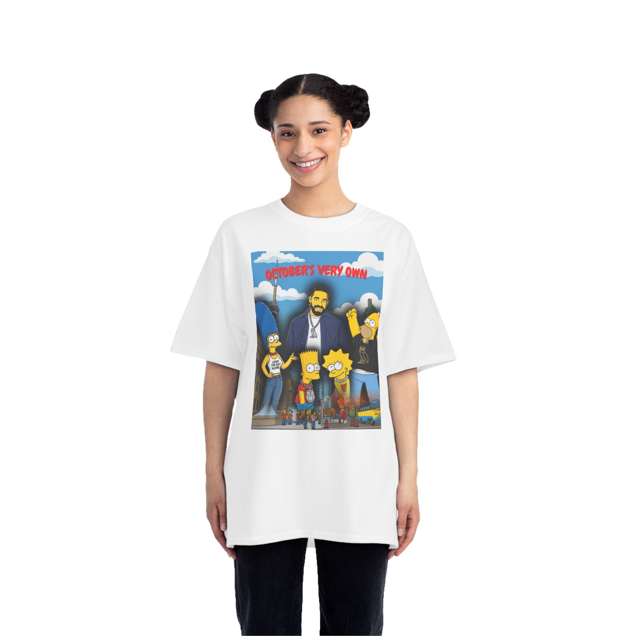 Drake Simpsons Family OVO Tee