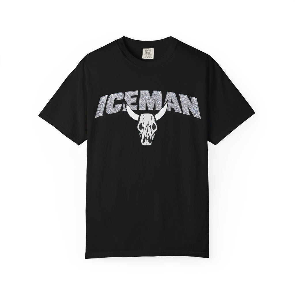 Iceman Graphic Skull Logo Vintage Rock Tee