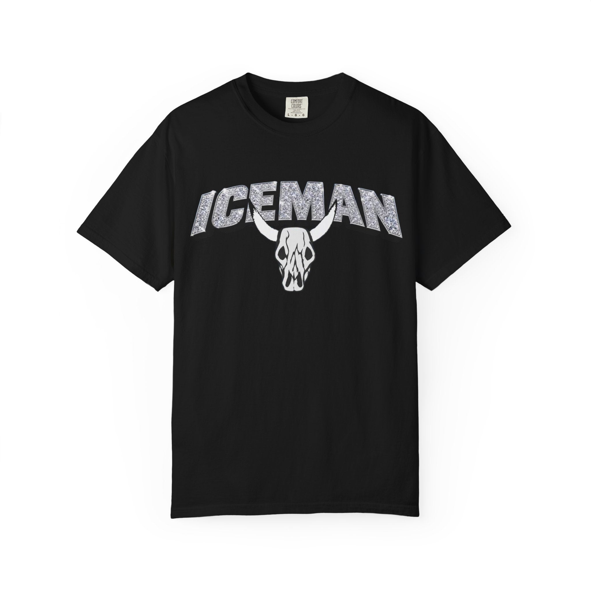 Iceman Graphic Skull Logo Vintage Rock Tee