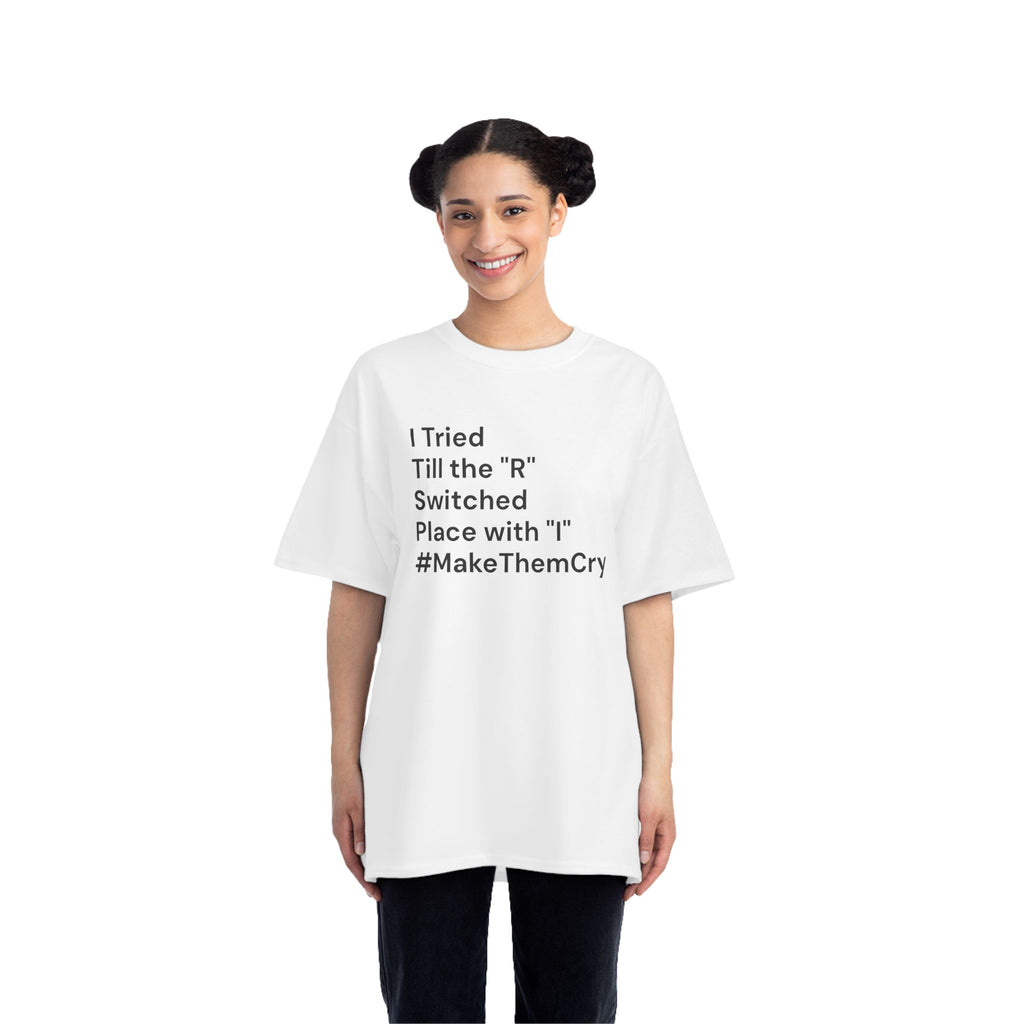 Drake Make Them Cry Lyric Tee