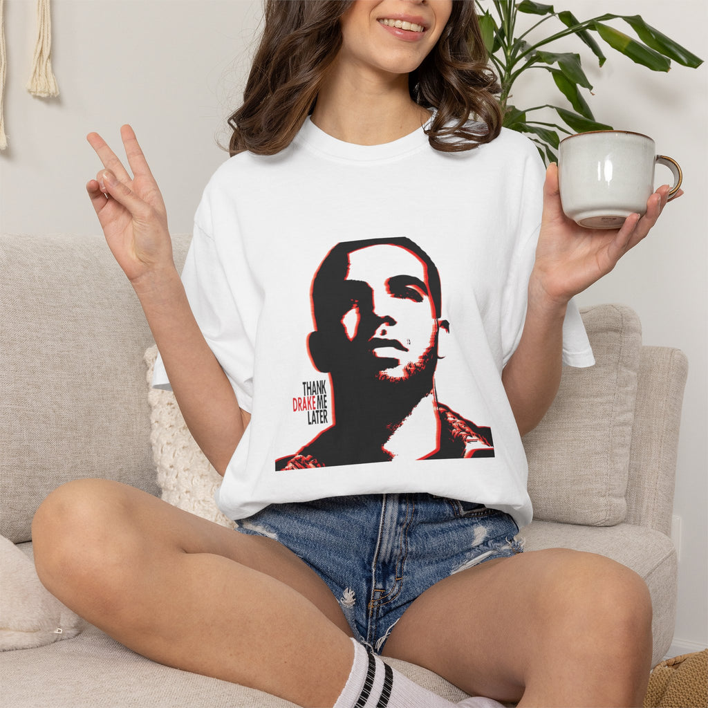 Drake Thank Me Later Album Portrait Graphic T-Shirt