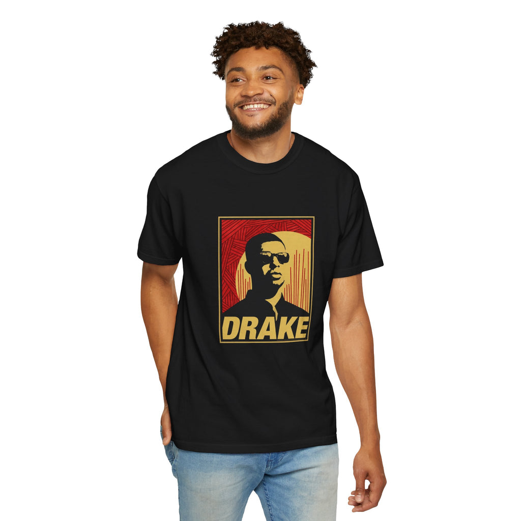Retro Portrait 'DRAKE' Music Fan Tee